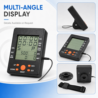 Konsol Monitor Dayung Dalam Ruangan Nirkabel dengan Layar LCD dan Fungsi Detak Jantung