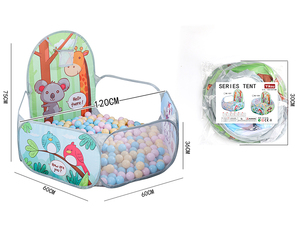 <span class=keywords><strong>Tente</strong></span> de <span class=keywords><strong>jeu</strong></span> pour enfants Chenghai Samtoy en toile hexagonale avec piscine à balles océaniques, jouet de <span class=keywords><strong>jeu</strong></span> en plein air pour bébé, <span class=keywords><strong>tente</strong></span> de <span class=keywords><strong>jeu</strong></span> pop-up avec panier de basket-ball - Product Image 4