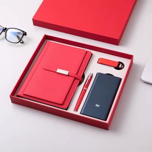 Premium Business Travel <b>Kit</b> <b>Leather</b> Portfolio Stainless Steel Flask and Custom Pen for Frequent Travelers - Product Image 2