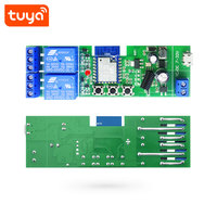 Module d'ouverture de porte intelligent WiFi USB 5V DC 7-32V, relais 2 canaux 10A, télécommande compatible Alexa/Google Assistant PST-TYWB-2CH