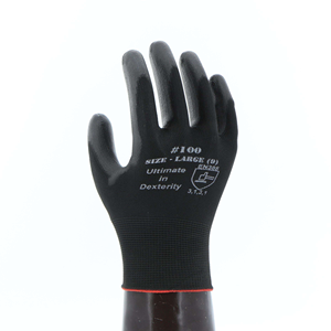 Guantes de seguridad de uso general EN388 aprobados por la <span class=keywords><strong>CE</strong></span> con revestimiento de PU transpirable antideslizante, guantes de trabajo OEM con logotipo personalizado - Product Image 4