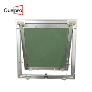 Knuaf Stype Qualpro moderno artistico pannello di accesso in alluminio con blocco a molla piastrelle quadrate per soffitto in gesso - Product Image 1