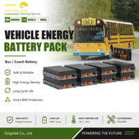 Baterai Lithium EV Bus IP67 Pendingin Cair Tegangan Tinggi Paket Baterai Daya 6000 Siklus untuk Bus Penumpang Wisata