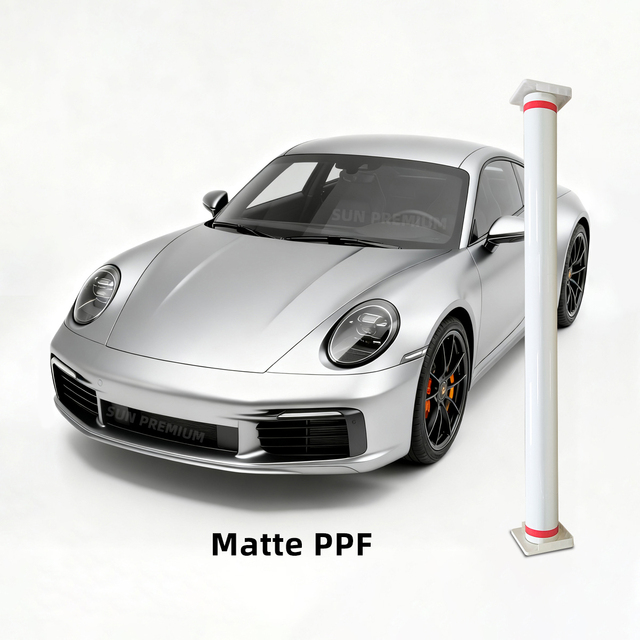 10 Years Warranty Self Healing TPU PPF Paint Protection Film Matte PPF Roll Car Protective Film Car Wrap Satin Stealth PPF