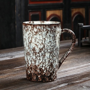 En gros usine <span class=keywords><strong>pas</strong></span> <span class=keywords><strong>cher</strong></span> prix design créatif 400ml en céramique émaillée de couleur tasse d'eau tasse - Product Image 4