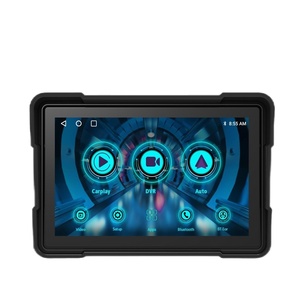 Zmecar Carplay Moto Radio Dash Cam Lecteur Navigation Moto Lecteur 5 "Écran Étanche IP67 Moto Carplay - Product Image 1