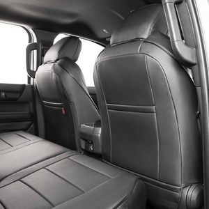 Custom Napa Leather Full Set <strong>Car</strong> <strong>Seat</strong> Covers 5 <strong>Seats</strong> <strong>for</strong> Toyota Tacoma 100 Fully <strong>Wrapped</strong> Vehicle Protectors Customized - Product Image 5