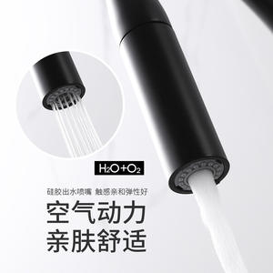 ก๊อกน้ำห้องครัวทองแดงเยอรมันแบบดึงออกได้ พร้อมก้านควบคุมเดี่ยว ติดตั้งบนเคาน์เตอร์ วาล์วเซรามิกทันสมัย อัตราการไหล 2.0-2.9 แกลลอน/นาที - Product Image 5