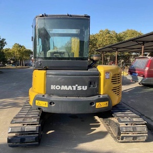 Miniexcavadora Komatsu Pc55 usada con certificación CE, sistema hidráulico de 5.5 toneladas en buen estado - Product Image 4