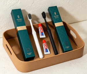 Kit dental para hotel, kit de cepillos de dientes para hotel, kit dental desechable, set de cepillos de dientes para huéspedes, artículos de higiene para hostelería, kit de pasta de dientes para hotel - Product Image 6