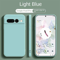 Coque de téléphone portable en silicone liquide souple anti-chute, compatible avec Google Pixel 10a/10 Pro XL/10 Pro/10/9a/9