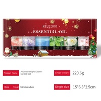 Set Hadiah Natal Minyak Esensial Aromaterapi Larut Air Terlaris - Set Minyak Esensial Pewangi Udara 6 Buah