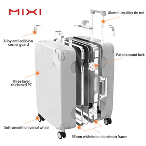 Mixi Trolley Luggage Supplier Valise De Voyage Vintage Suitcase Travel Bag Carry On Case Suitcases Set