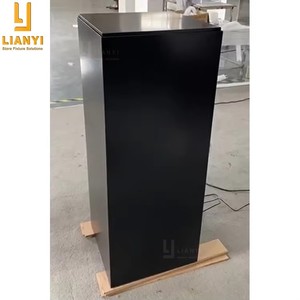 Vitrina de joyería de museo de alto grado personalizada, vitrina de pedestal de alta seguridad, vitrina de elevación con iluminación LED - Product Image 6