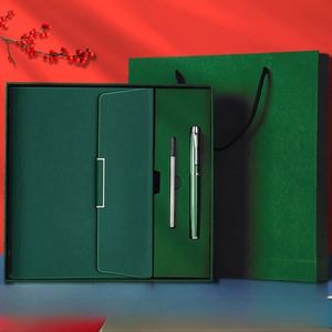 Set de Regalo de Cuaderno Personalizable A5 con Tapa Dura para Hombre, Papel de Cuero de Alta Calidad con Bolígrafo para la Escuela, Promoción Corporativa - Product Image 6
