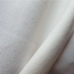 ผ้าคอตตอนแมตตี้/ผ้าปิเก้ 220 GSM สีขาว ผ้าโพลีเอสเตอร์ 100% ผ้าอ๊อกซ์ฟอร์ด ทอธรรมดา ผ้าทอเนื้อเรียบ - Product Image 1