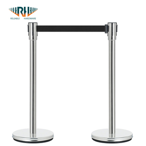 Bất ngờ giá sân bay kiểm soát đám đông thép không gỉ tổ chức sự kiện 2M DÒNG hàng đợi có thể thu vào vành đai rào cản stanchion bài dễ dàng - Product Image 1