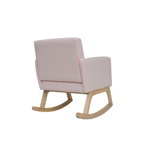 Ghế bập bênh gỗ hiện đại cho trẻ em có tay vịn - Thiết kế lắc lư & rung động cho phòng ngủ, phòng khách, trường học - Product Image 2