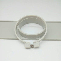 Cadre de broderie gris 90mm par Tajima Cerceaux en plastique de longueur 355mm pour pièces de machine à coudre Accessoires à usage industriel