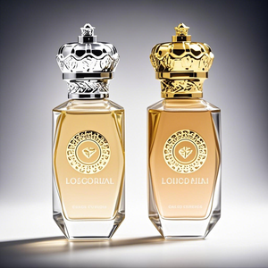 Customize <b>Empty</b> Luxury <b>Spray</b> Irregular Unique Design 50ml Perfume <b>Bottle</b> with Packaging Box - Product Image 1