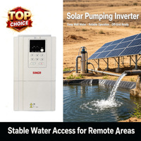 Inversor de bomba solar monofásico y trifásico 220V/380V 0.75kw 1.5kw 2.2kw a prueba de agua para sistemas de riego solar