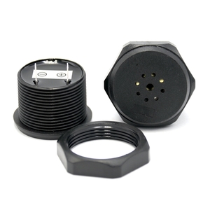 Zumbador Piezoeléctrico de 38*26MM 12VDC de Alta Potencia Sonora, Sonido Continuo, Montaje en Panel PCB para Alarma FSK-3826 - Product Image 1
