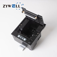 Printer Panel Termal Mini 58mm, Mesin Printer Tagihan Terintegrasi, Modul Printer Kecil dengan Port USB+RS232, Printer POS