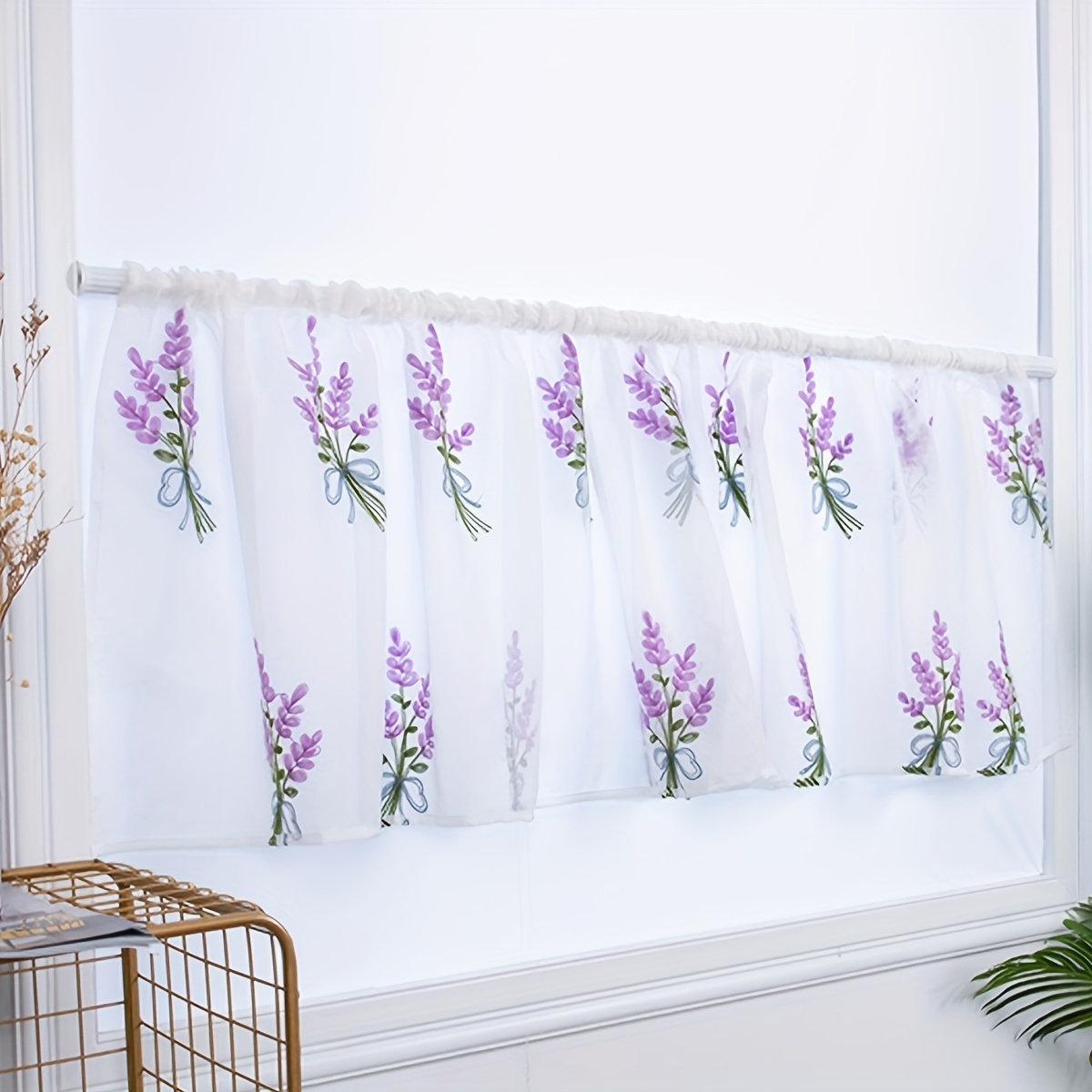 Short Curtains 54 Inch Length - 2 Panels, Rod Pocket Beach Ocean Design, Aqua Beige, 84W X 54L, Light Filtering