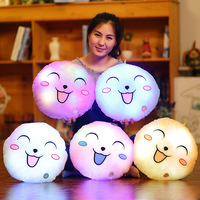 Oreillers en peluche lumineux LED créatifs de 13 pouces avec étoiles scintillantes, jouets en peluche, cadeaux d'anniversaire et de Saint-Valentin pour les tout-petits