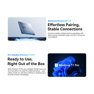 Blackview NEX60 <b>Mini</b> <b>PC</b> Intel Core 5 210H 16GB DDR4 512GB PCIe4.0 SSD Windows 11 Pro WiFi6 BT5.2 Dual 4K Display <b>Desktop</b> Compute - Product Image 2