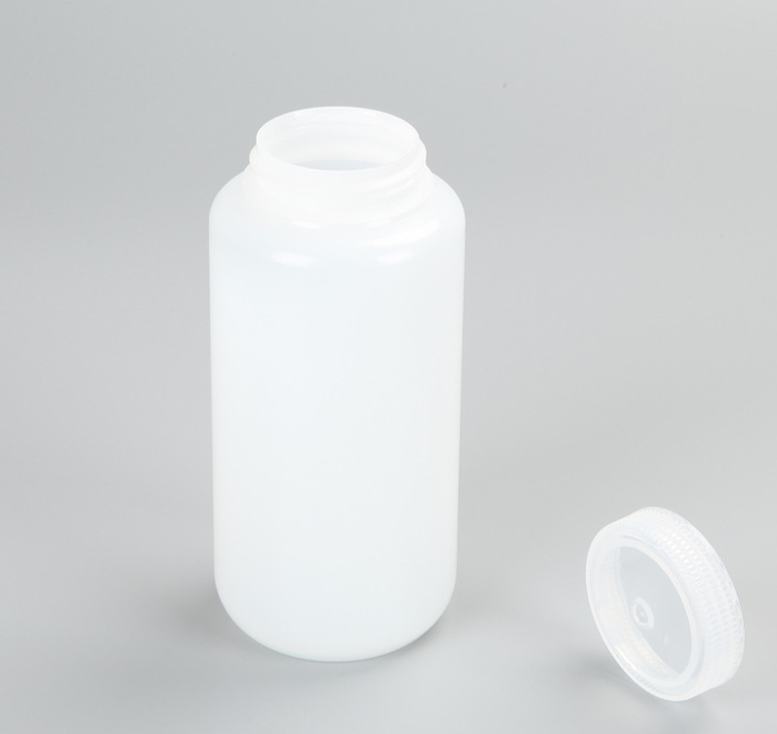 1000 мл пластиковая бутылка для хранения для грузовой автомобиль для перевозки химических жидкостей, пробирка химические реагенты для поставки лаборатории пустой горячий широкого рта пластичная бутылка для реагента