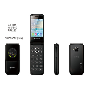 Telefono Cellulare con Tastiera a Conchiglia 4G Dual Sim, Design Moderno Pieghevole Unico, Android 13, Schermo Touch da 2.8 <span class=keywords><strong>Pollici</strong></span>, Durevole e Personalizzato - Product Image 2