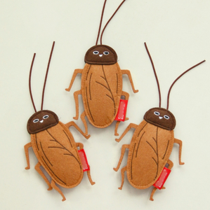 2025 Simulated Cockroach <strong>Cat</strong> Toy Felt Insect <strong>Cat</strong> Toy With <strong>Catnip</strong> Teaser <strong>Cat</strong> <strong>Funny</strong> Toy - Product Image 3