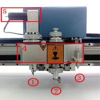 Máquina de Corte CNC para Cartón, Cortadora de Papel para Hacer Muestras de Cajas de Cartón Corrugado Digital