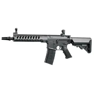 Well pro新款M407P强力锂电池玩具枪M416 AEG玩具枪，带480尼龙变速箱的自动半自动步枪玩具