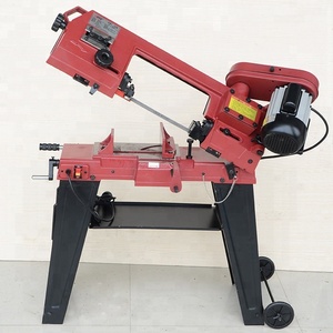 Scie à ruban métallique de 4,5 pouces, semi-automatique, tension hydraulique, moteur de 0,8 kW, machine de découpe facile à utiliser - Product Image 3