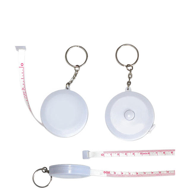 Level Keychain Custom Promotional Mini Steel Tape Measure Keychain