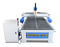 Routeur CNC pour le travail du bois 1325 avec table à vide, machine de gravure et de découpe CNC 3 axes pour panneaux de meubles en MDF, bois massif et acrylique