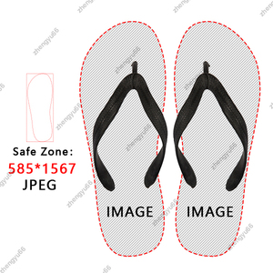 Chanclas de Goma Unisex Personalizadas Impresas en 3D Antideslizantes de Alta Elasticidad para <span class=keywords><strong>Piscina</strong></span> de Verano con Diseño de Dibujos Animados, Ligeras y con Punta Abierta - Product Image 6