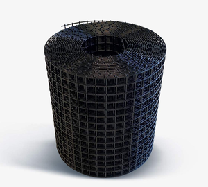 Maglia del pannello solare rivestita in PVC nero per Anti piccioni - Product Image 1