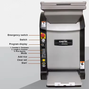 Máquina Automática Comercial de Sobremesa para Hacer Bolas de Arroz para Sushi, <span class=keywords><strong>Robot</strong></span> para Hacer Sushi Cuadrado, Máquina para Hacer Láminas de Arroz para Sushi - Product Image 5