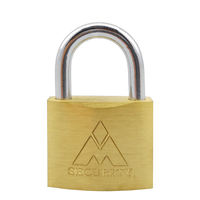 Cadenas en laiton massif de haute qualité, haute sécurité et clé super économique