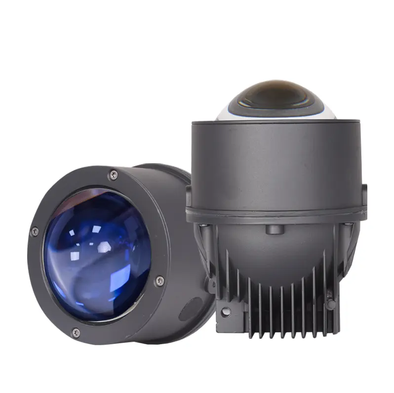 Aes Auto Led Q8 5500K Fog Projector Lens Waterdichte IP67 Bi-Led Fog Light Projector Voor Auto Verlichting systemen