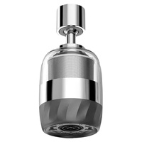 Filtre d'extension de robinet de cuisine universel Bubbler domestique alimenté par batterie avec dispositif anti-éclaboussure