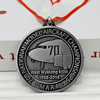 Médailles personnalisées en alliage d'or, d'argent, de bronze et de zinc avec ruban, trophées et plaques