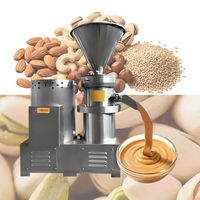 Machine de production en série pour pâte de cacao, pâte de dattes, pâte de sésame, et machine de fabrication de beurre de cacahuète, moulin colloïdal de broyage