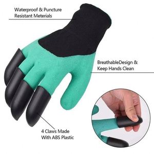 Gants de jardinage, de désherbage, de travail, à griffes, pour la plantation de légumes et de fleurs et le retrait de l'herbe - Product Image 2