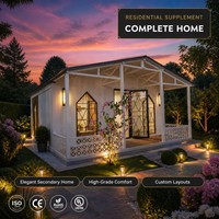Maison préfabriquée pliable de qualité supérieure, unité modulaire de luxe pour l'augmentation de la valeur immobilière