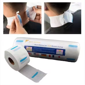 Vente en gros usine AIERPA NECKP-W Rouleau de papier jetable imperméable pour le cou, blanc, 100% bois naturel, pour soins capillaires et <span class=keywords><strong>coloration</strong></span> des cheveux - Product Image 4
