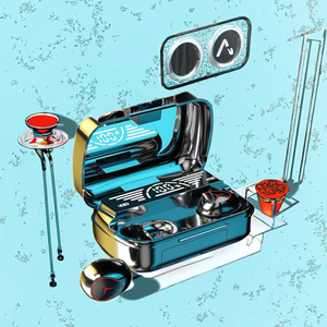 2025 M66 Pro Tws Oordopjes Draadloze Gamer Audifonos Touch Control Waterdicht Digitaal Display Batterij-<span class=keywords><strong>Indicator</strong></span> In-Ear Hoofdtelefoon Jl - Product Image 3